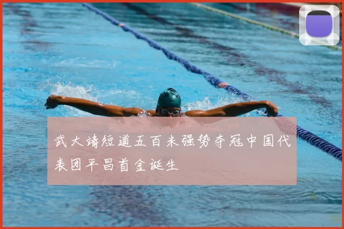 武大靖短道五百米强势夺冠中国代表团平昌首金诞生